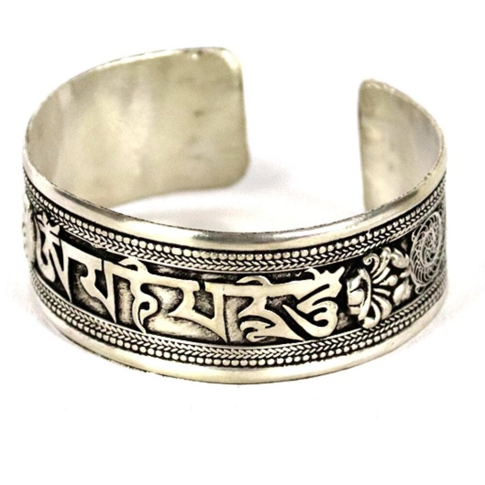 Silver Tibetan Hippie Bohemian Bracelet
